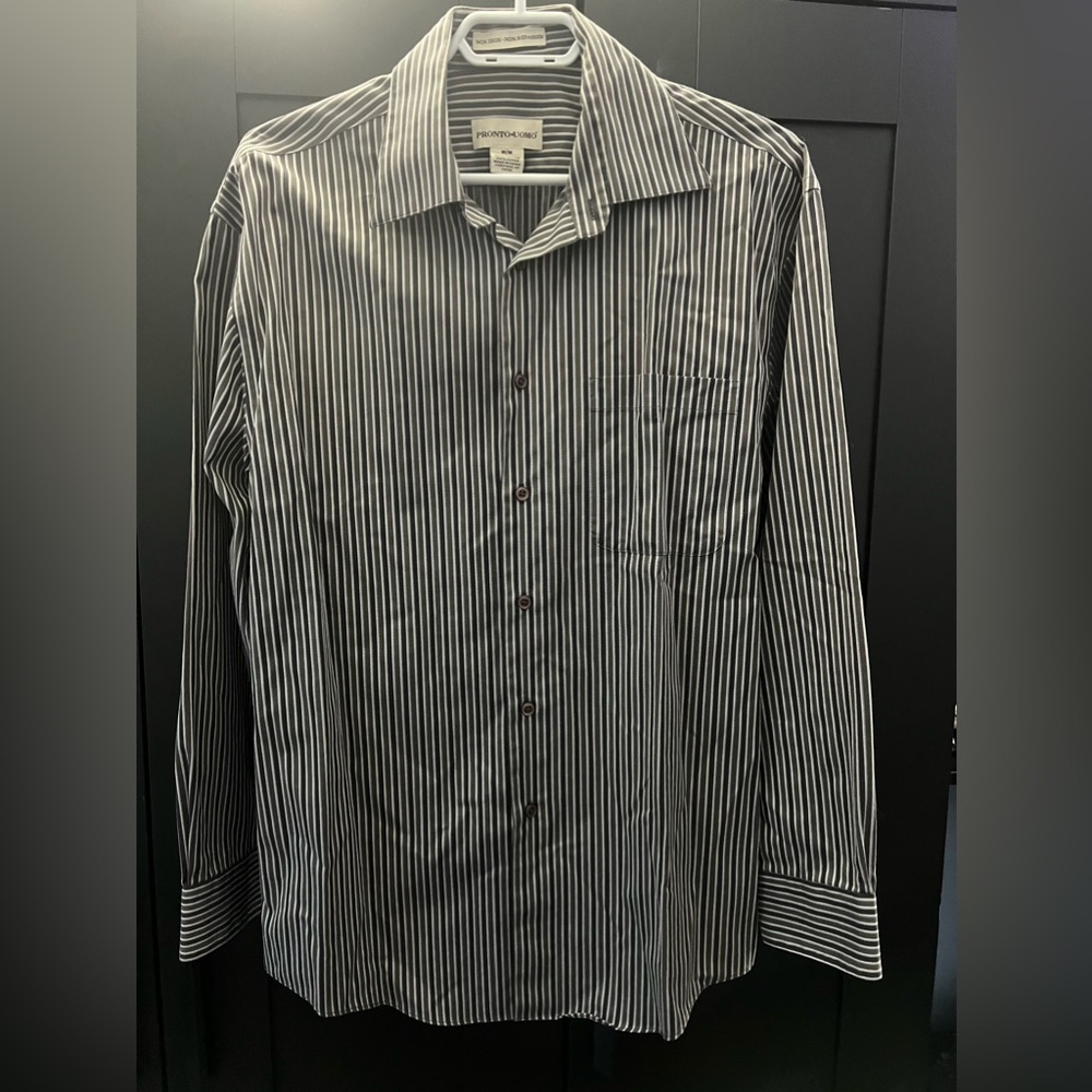 Pronto- uomo Dress Shirt - Medium
